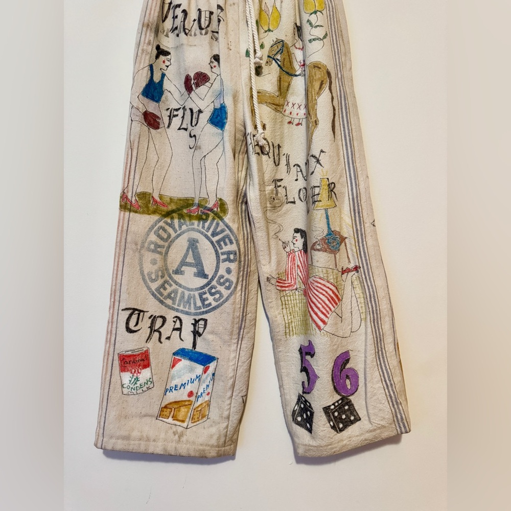 69 Tearz Hand Drawn Pants - Picture 3 of 7